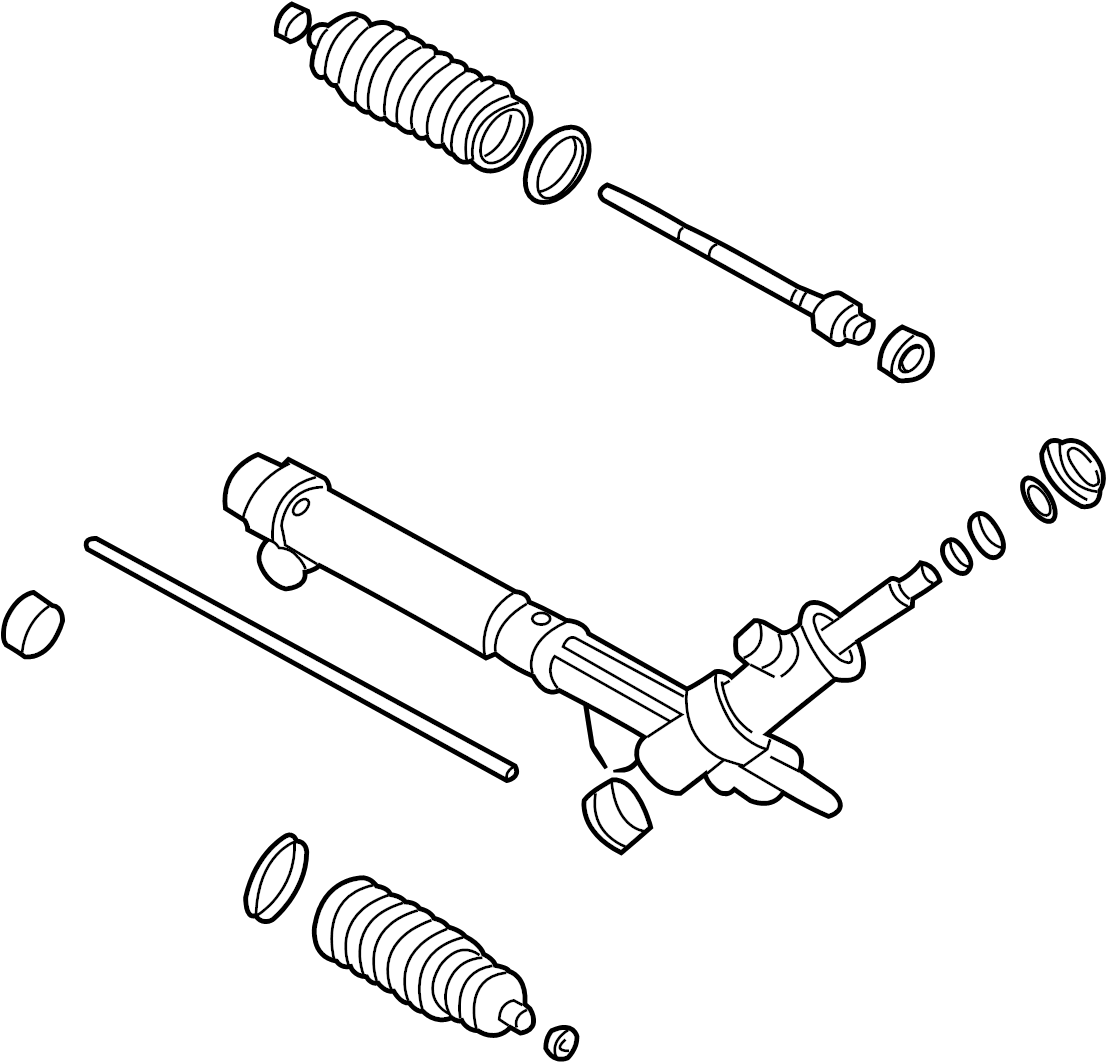 View 25912269 Rack and Pinion Assembly Full-Sized Product Image