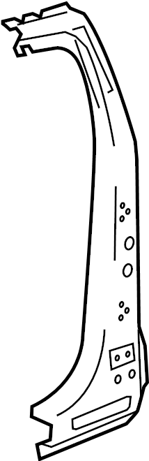 View 22904453 Body B-Pillar Reinforcement Full-Sized Product Image