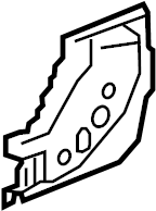 View 22904264 Rocker Panel Reinforcement (Rear) Full-Sized Product Image