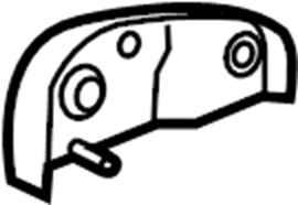 View 23261568 Seat Hinge Cover Full-Sized Product Image