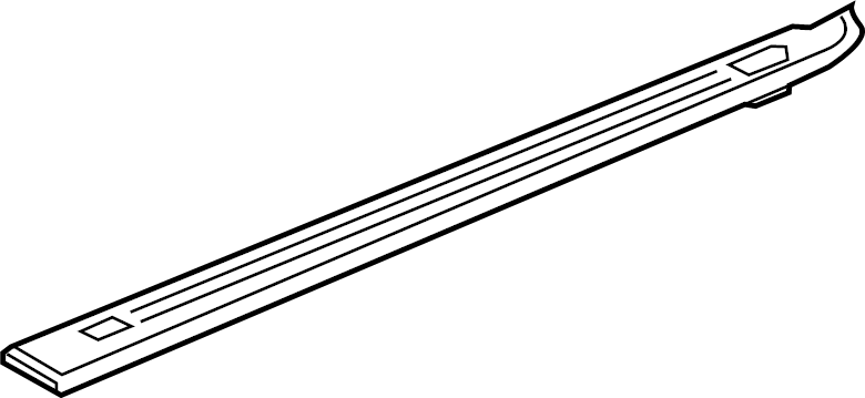 View 52030175 Truck Bed Molding (Rear, Upper) Full-Sized Product Image