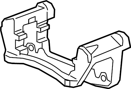 View 84685101 Disc Brake Caliper Bracket Full-Sized Product Image