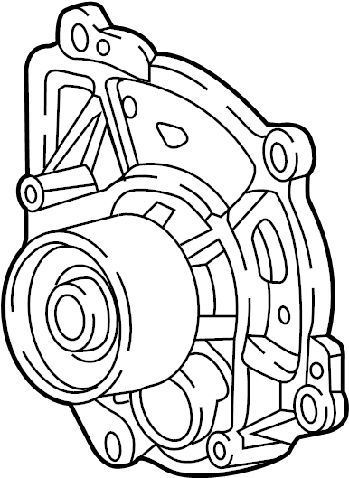 View 12645126 Engine Water Pump Full-Sized Product Image