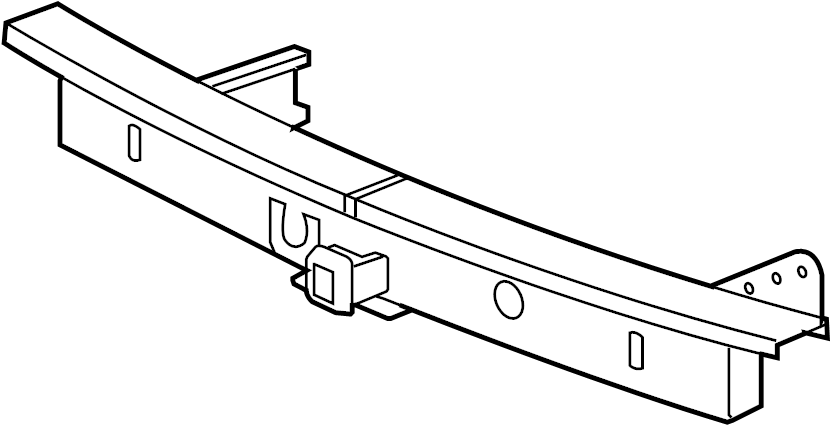 Cadillac Escalade Esv Bumper Impact Bar Rear Mcelveen