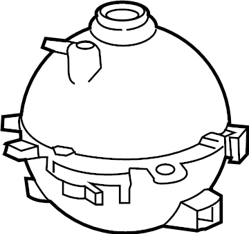 View 84982181 Hose. Coolant. Overflow. Engine.  Full-Sized Product Image