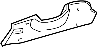 View 15189731 Instrument Panel Knee Bolster Full-Sized Product Image