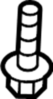 View 11589351 Bolt. Arm. Control. (Front, Rear, Upper, Lower) Full-Sized Product Image