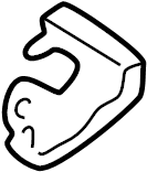 View 15083191 Instrument Panel Mounting Bracket Full-Sized Product Image