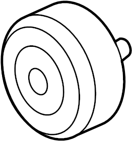 View 12669569 Accessory Drive Belt Idler Pulley Full-Sized Product Image