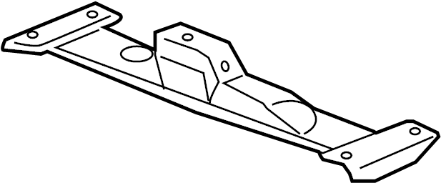 View 15904054 Transmission Crossmember Full-Sized Product Image
