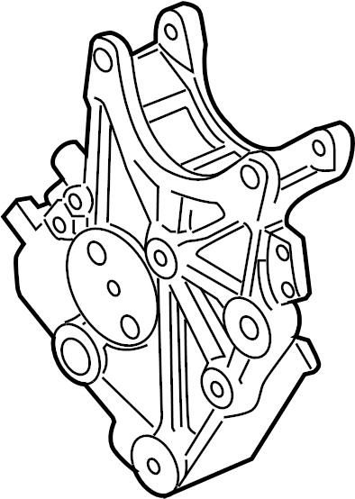 View 98023014 Alternator Bracket Full-Sized Product Image