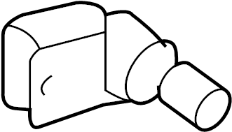 View 12595966 Engine Crankshaft Position Sensor Full-Sized Product Image