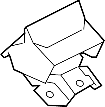 View 15854940 Engine Mount (Front) Full-Sized Product Image