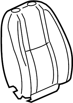 View 20987373 Seat Back Cushion Cover Full-Sized Product Image
