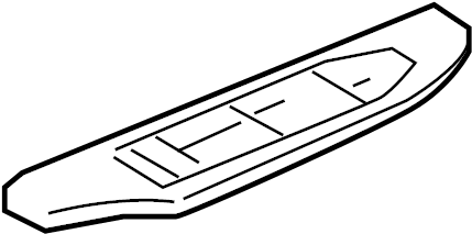 View 25909716 Door Window Switch Bezel Full-Sized Product Image