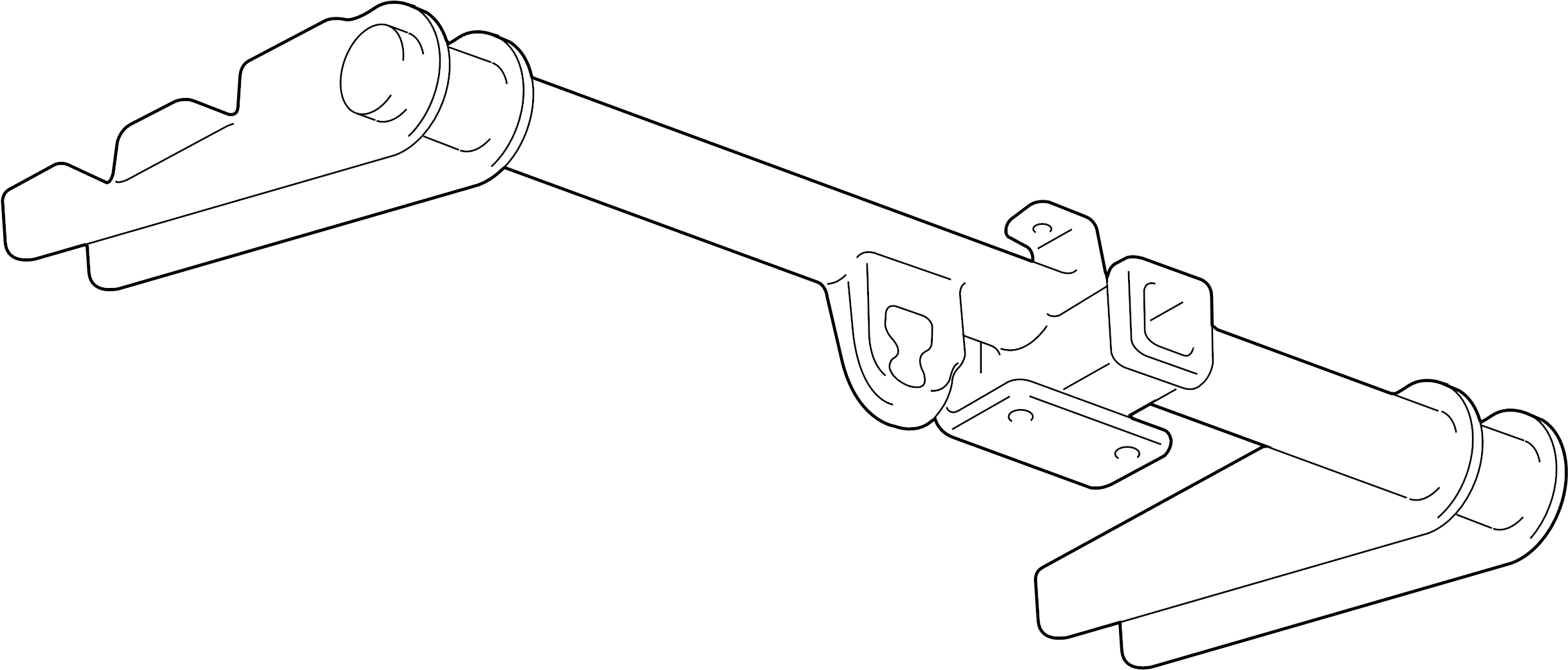 View 15837633 Platform Assembly - Trailer Weight Distributor Hitch.  Full-Sized Product Image