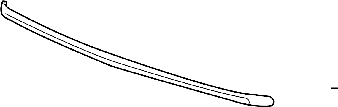 View 22765886 Hood Molding (Front, Rear, Upper) Full-Sized Product Image