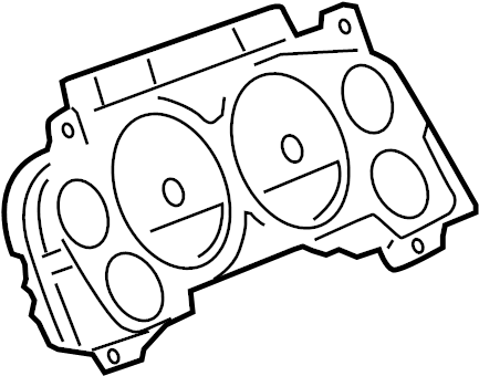 View 22838400 Instrument Cluster Full-Sized Product Image
