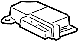 View 13579115 Air Bag Control Module Full-Sized Product Image