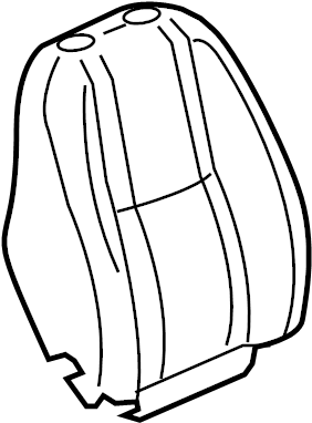 View 20833417 Seat. Panel. Cover. (Rear) Full-Sized Product Image