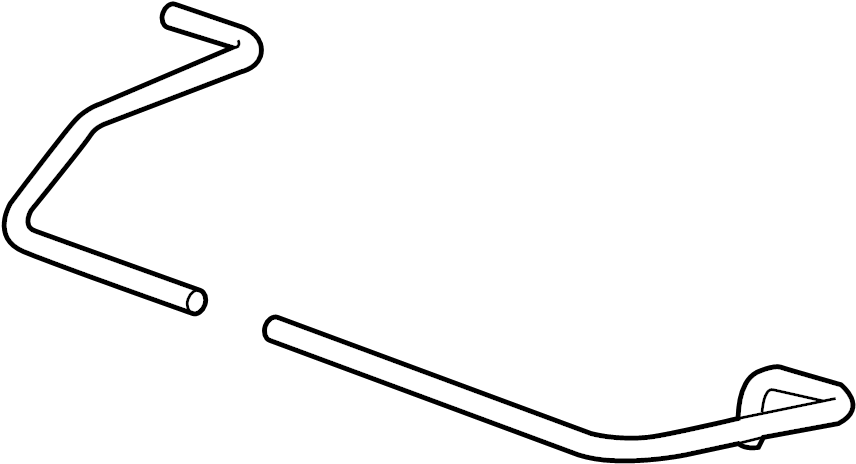 View 84919470 Engine Coolant Overflow Hose Full-Sized Product Image