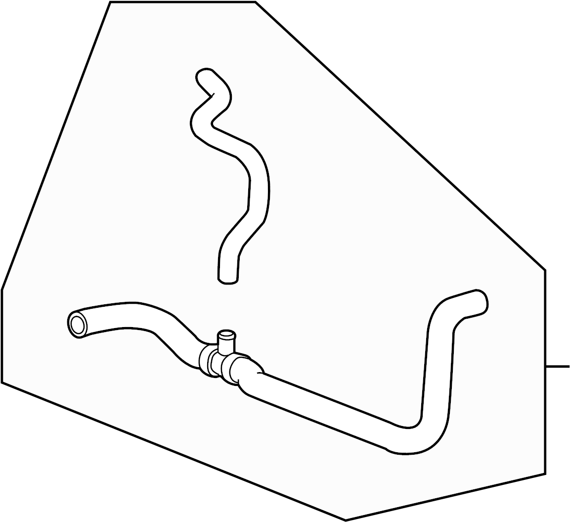View 23126444 Hose - Radiator Outlet.  Full-Sized Product Image