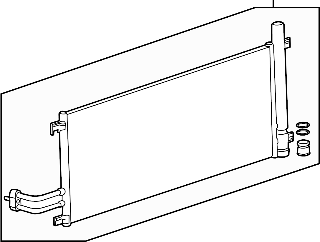 View 84621302 Condenser Assembly - Air Conditioning (A/C).  Full-Sized Product Image