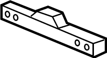 View 22764054 Transmission Crossmember Full-Sized Product Image