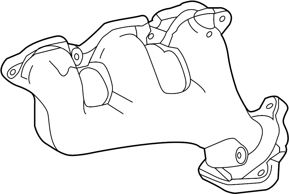 View 12631813 Exhaust Manifold Full-Sized Product Image