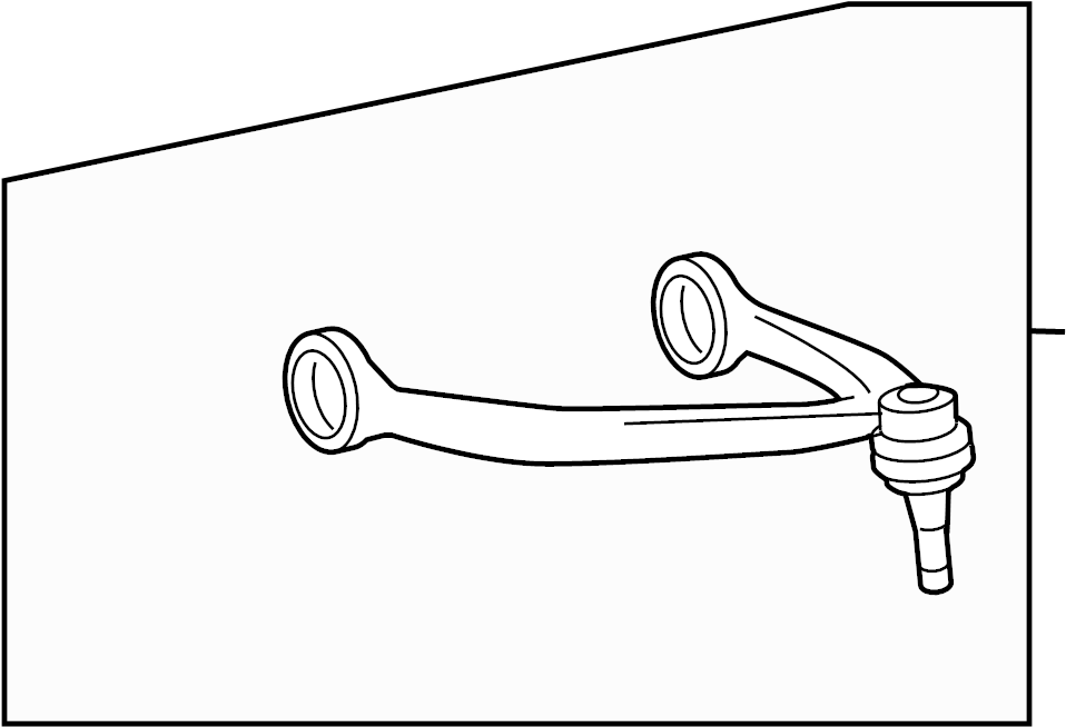 View 25812725 Suspension Control Arm (Upper) Full-Sized Product Image