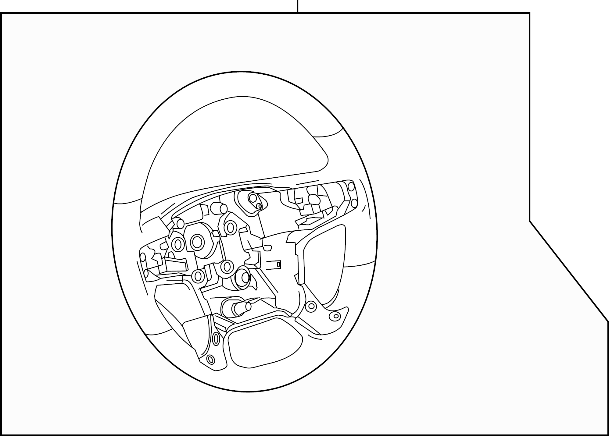 View 84483756 Steering Wheel Full-Sized Product Image
