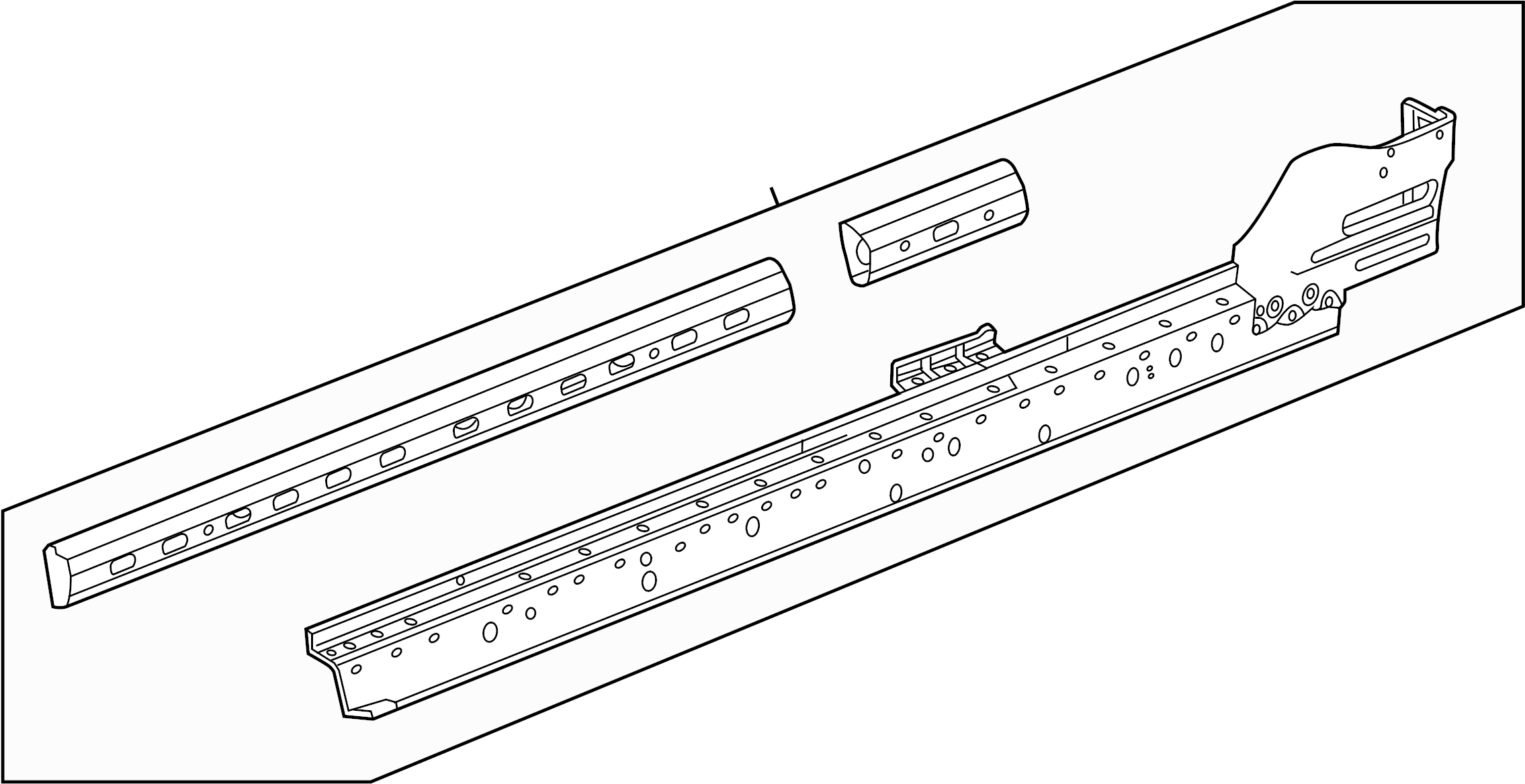 View 23212269 Rocker Panel Reinforcement (Front, Rear, Lower) Full-Sized Product Image
