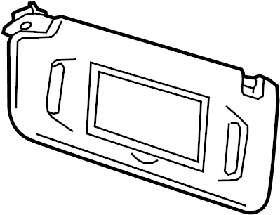 View 22870330 Sun Visor Full-Sized Product Image