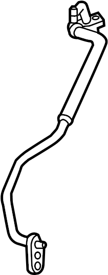 View 23357010 A/C Refrigerant Discharge Hose (Front) Full-Sized Product Image
