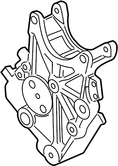 View 12692945 Alternator Bracket Full-Sized Product Image