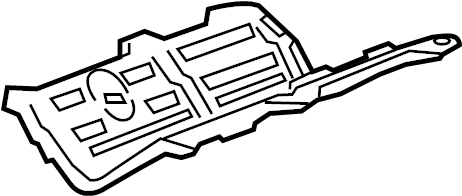 View 12627246 Baffle. Oil. Engine. Pan. plate. Sump Windage Tray.  Full-Sized Product Image
