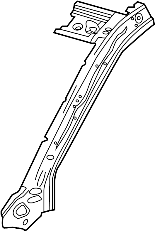 View 22993858 Pillar. REINFORCED. (Upper) Full-Sized Product Image