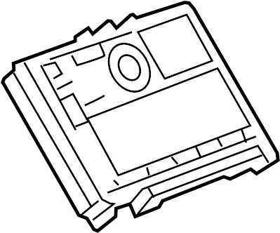 View 84089011 Infotainment Display Control Module Full-Sized Product Image