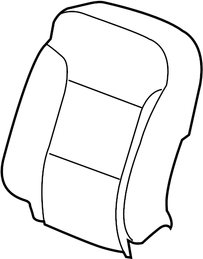 View 23423825 Seat Back Cushion Cover Full-Sized Product Image