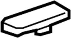 View 84022452 Door Interior Trim Panel Cap Full-Sized Product Image
