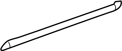 View 23253023 Door Seal (Rear, Lower) Full-Sized Product Image