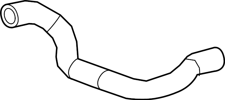View 84545554 Radiator Coolant Hose (Lower) Full-Sized Product Image