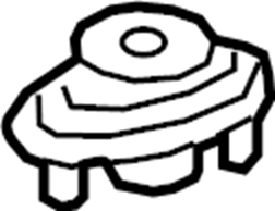 View 84771670 Body Mount Cushion Full-Sized Product Image