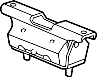 View 85154275 Automatic Transmission Mount Full-Sized Product Image