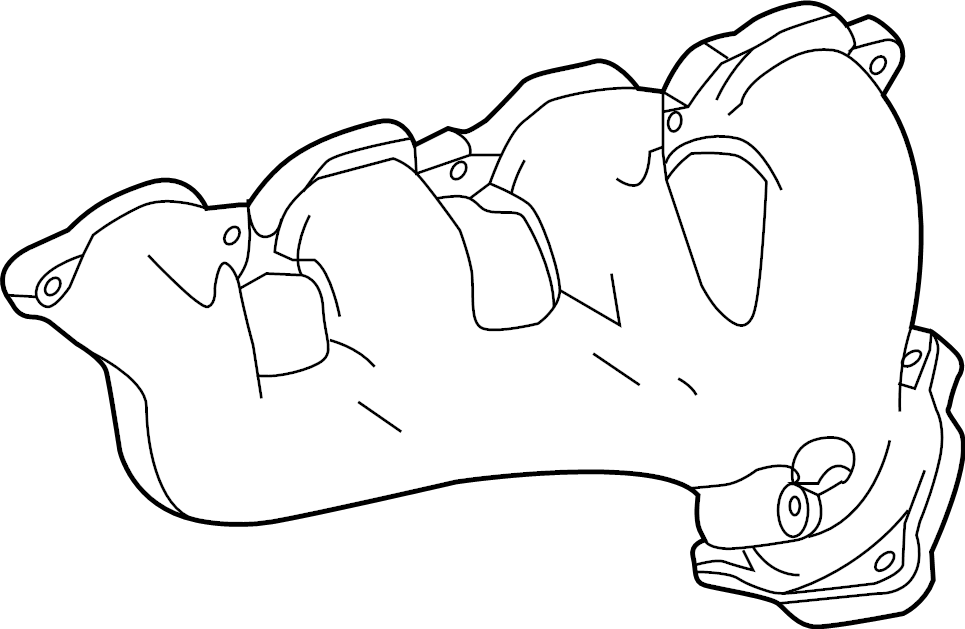 View 12701710 Exhaust Manifold Full-Sized Product Image