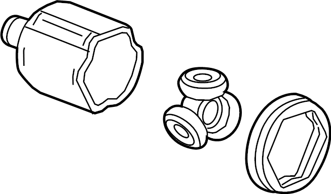 View 87869383 CV Joint Kit (Front) Full-Sized Product Image