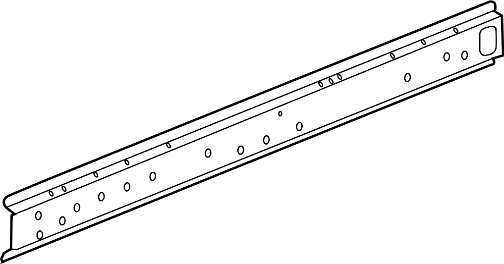 View 84387971 Rocker Panel Reinforcement (Front, Rear, Lower) Full-Sized Product Image
