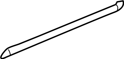 View 23377367 Door Seal (Rear, Lower) Full-Sized Product Image