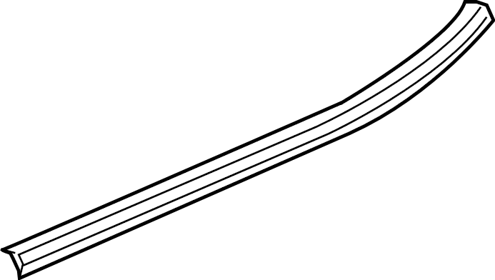 View 84842456 Door Belt Molding (Rear, Upper) Full-Sized Product Image