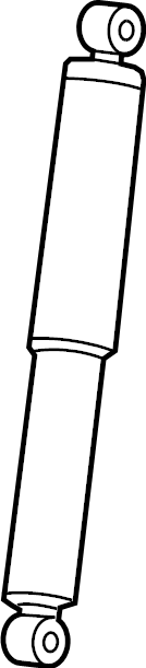 View 84687045 Absorber Assembly - SHK (PROC). (Right, Rear) Full-Sized Product Image